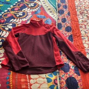 Asymmetrical neck pullover - eastern mountain sports